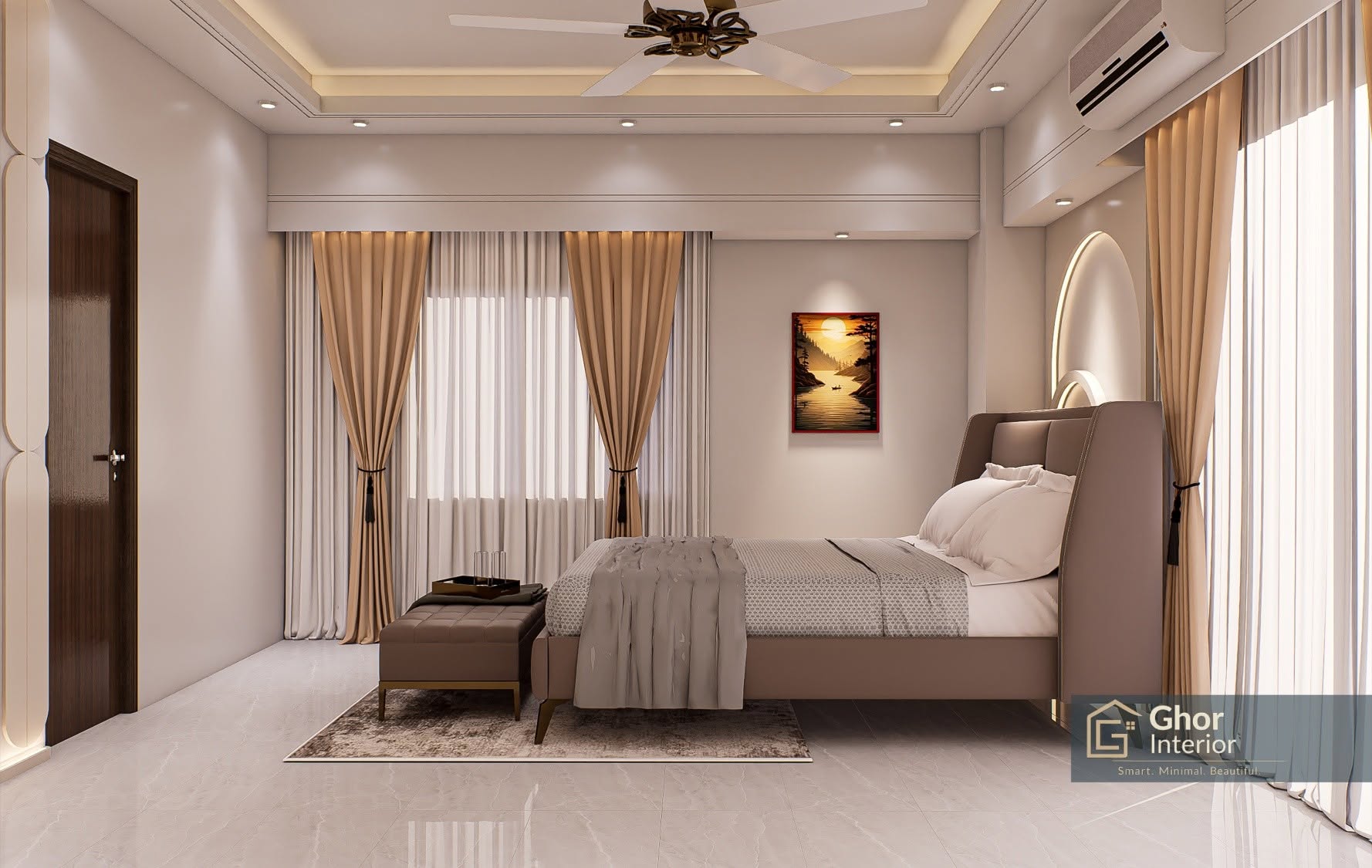 Master Bedroom in Gulshan