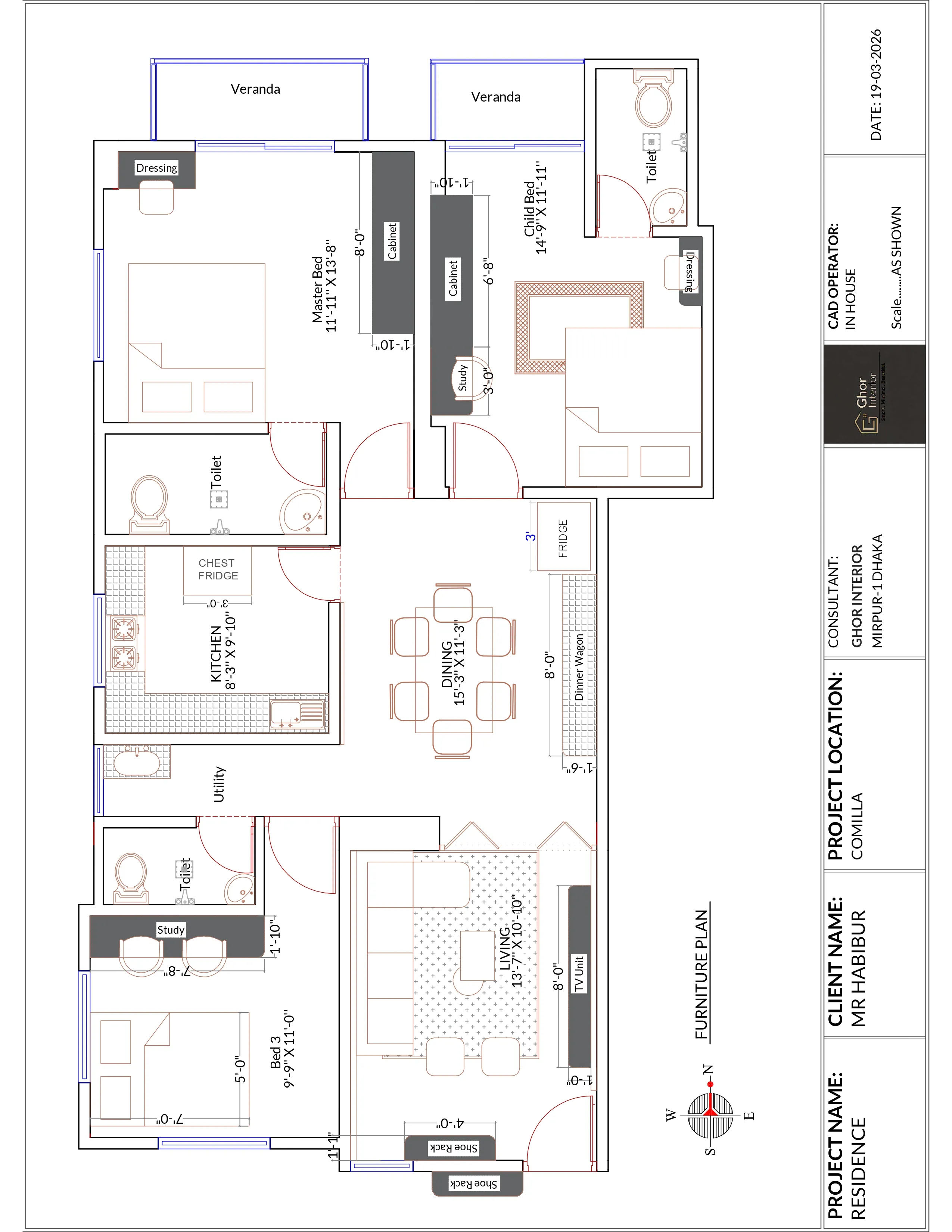 Mr Habibur Rahman — floor plan